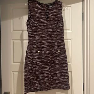 Brand new! Karl Lagerfeld Camilo Tweed Knit dress, w/tags, multicolored size 8.